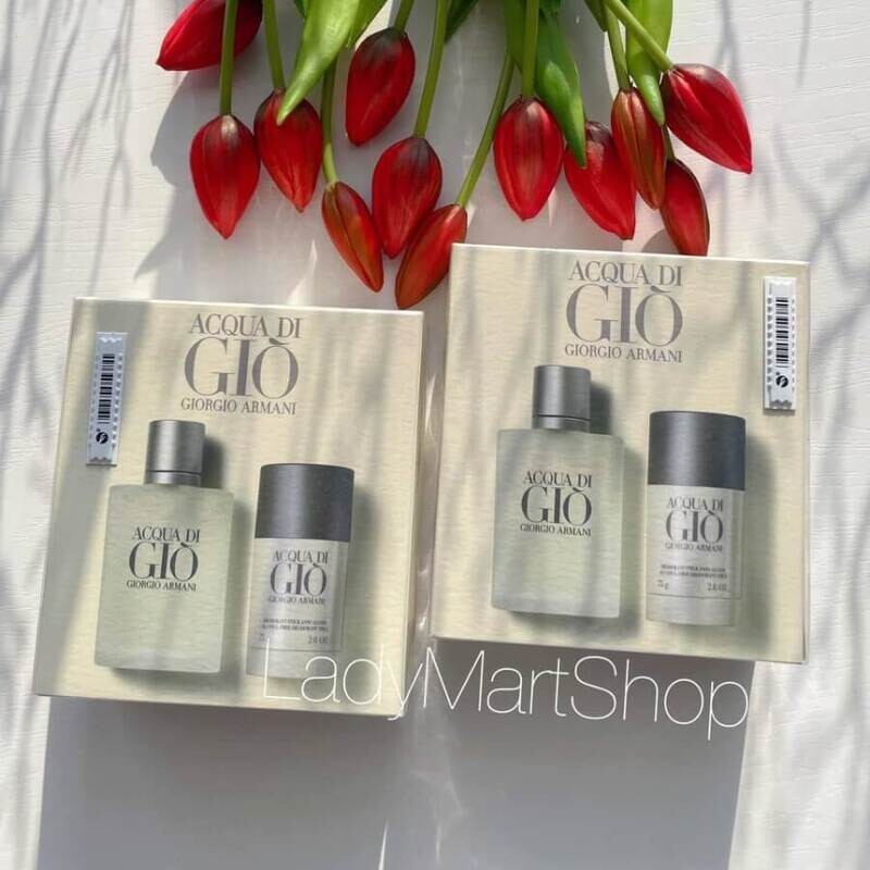 Мужской подарочный набор Giorgio Armani Acqua di Gio pour Homme