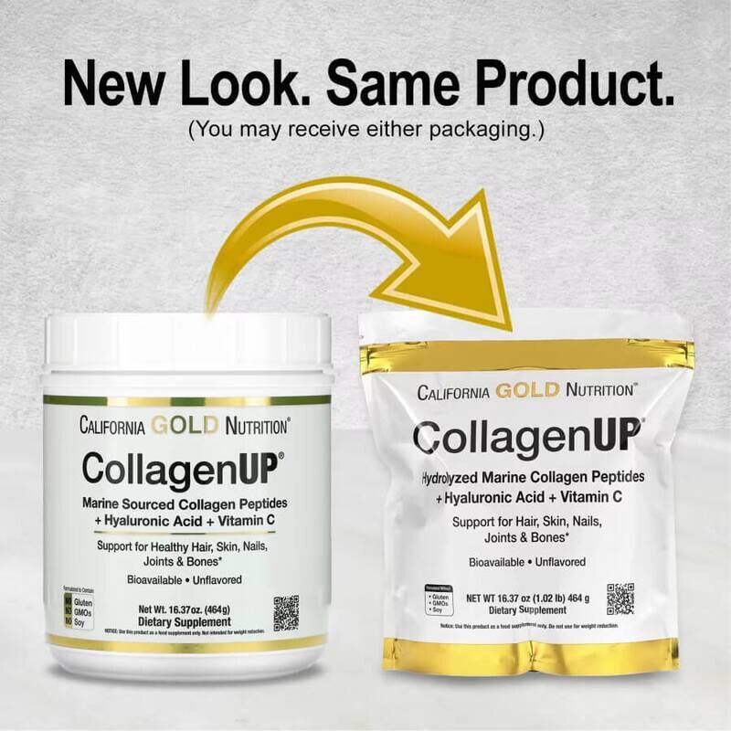 Морской Коллаген California Gold Nutrition-CollagenUP