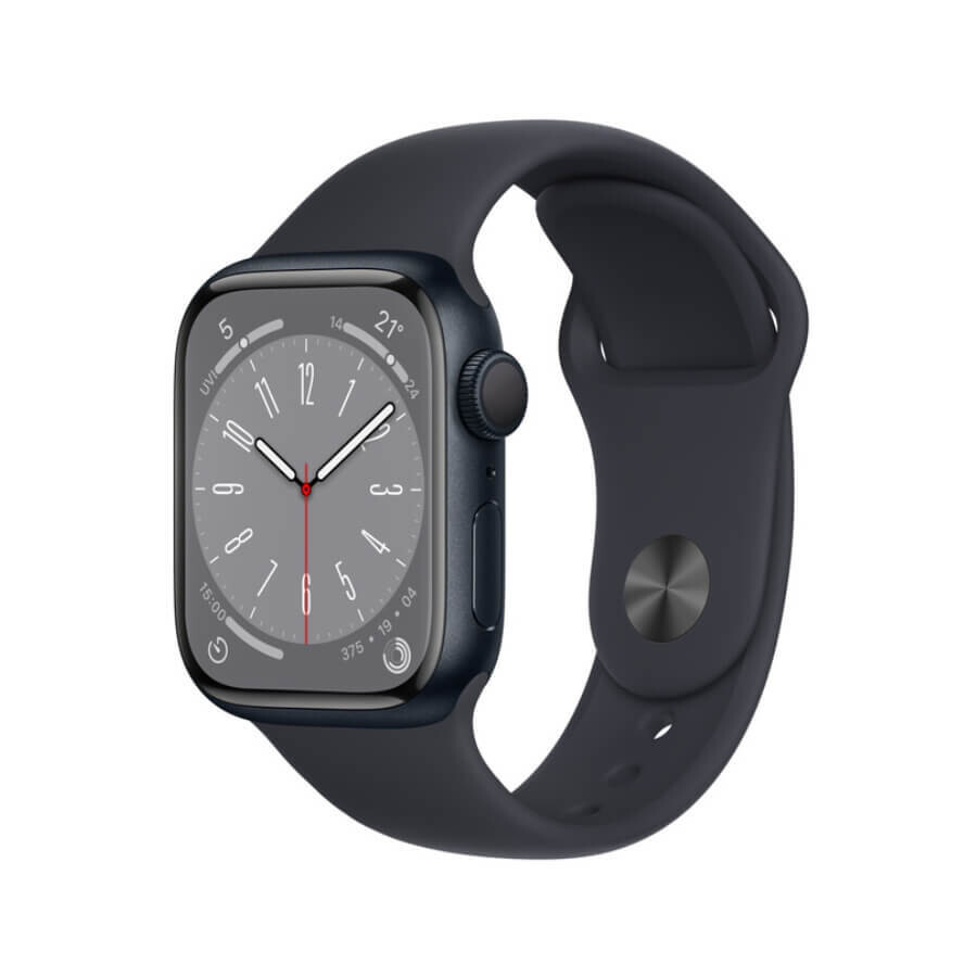 Apple Watch Series 8 Midnight, Выберите размер корпуса: 41 мм, Выберите модификацию:: GPS