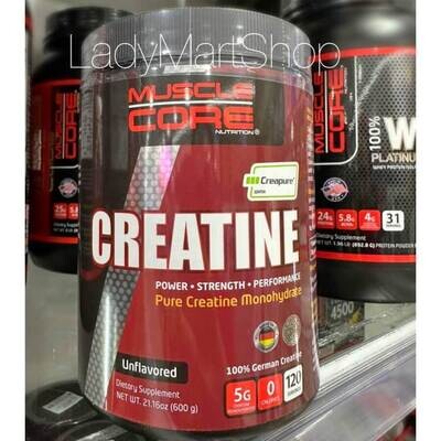 Креатин для набора мышечной массы Muscle Core Creatine 600г