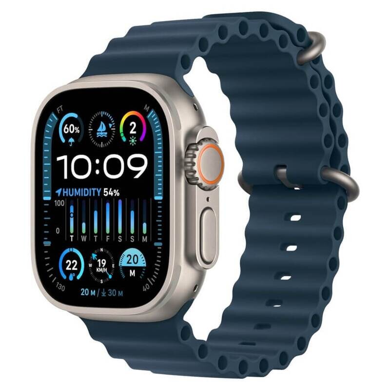 Apple Watch Ultra 2 GPS + Cellular Titanium Case &amp; Ocean Band