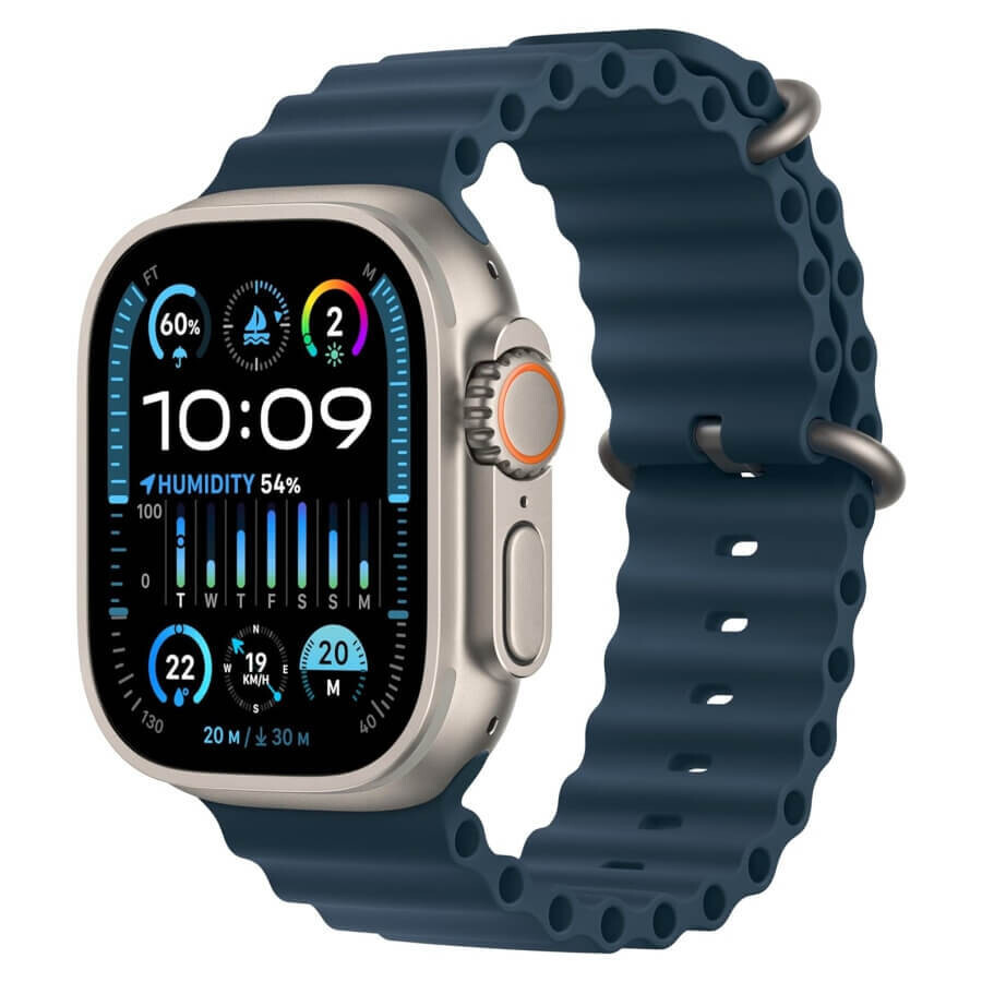 Apple Watch Ultra 2 GPS + Cellular Titanium Case & Ocean Band