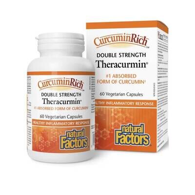 Natural Factors, CurcuminRich, Theracurmin, куркумин, 60 растительных капсул