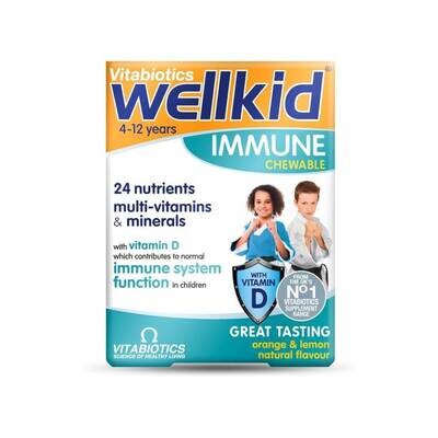 Vitabiotics Wellkid Chewable для детского имунитета