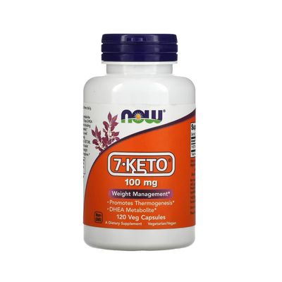 Эффективен для снижения веса Now Foods 7-keto 100mg