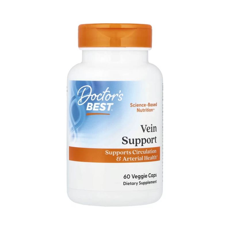Doctor&#39;s Best Поддержка для вен с DiosVein и MenaQ7