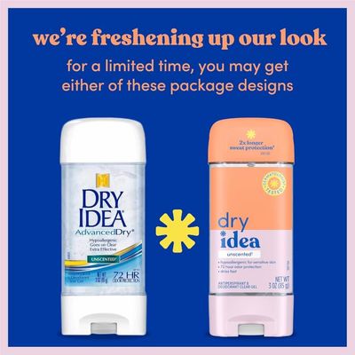 Dry Idea Advanced Dry Unscented – идеальная защита от пота для него и для неё