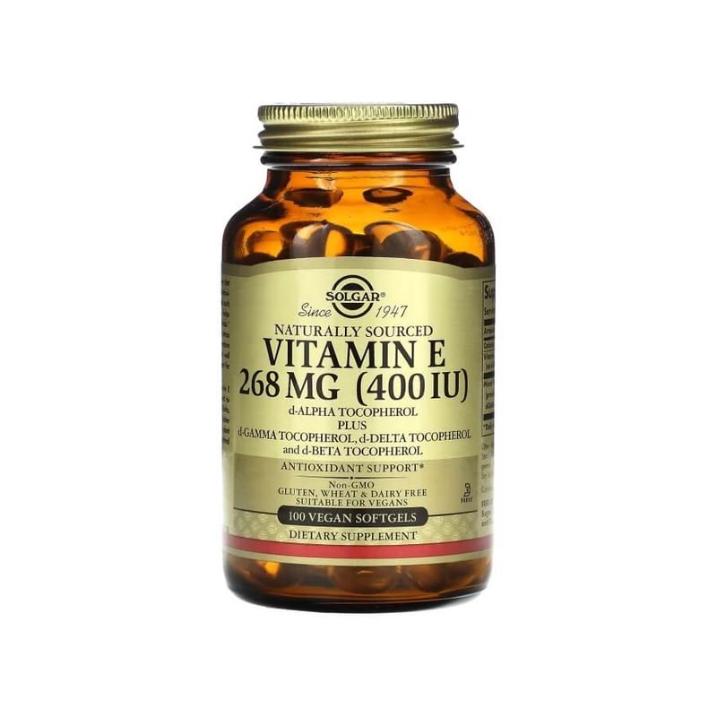 Витамин Е-природного происхождения SOLGAR VITAMINA-E  268МГ