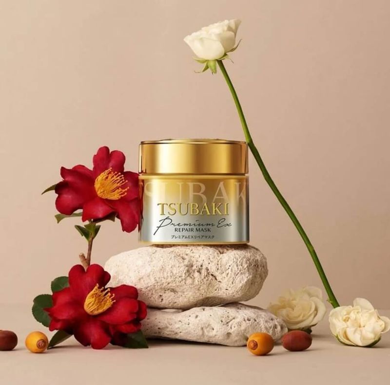 Высокоэффективная восстанавливающая маска для волос -Tsubaki Shiseido Premium Repair Hair Mask
