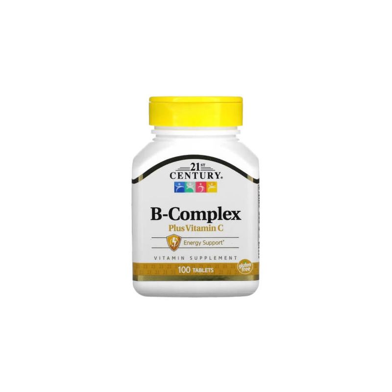 Витамины 21st Century B-Complex Plus Vitamin C, 100 таблеток