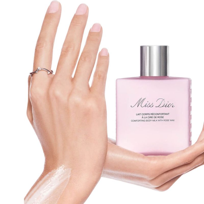 Роскошное увлажняющее молочко для тела Miss Dior Rose Body Milk от Dior