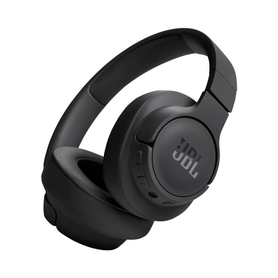 Беспроводные накладные наушники JBL Tune 720BT с Pure Bass и Bluetooth 5.3, Цвет: Balck