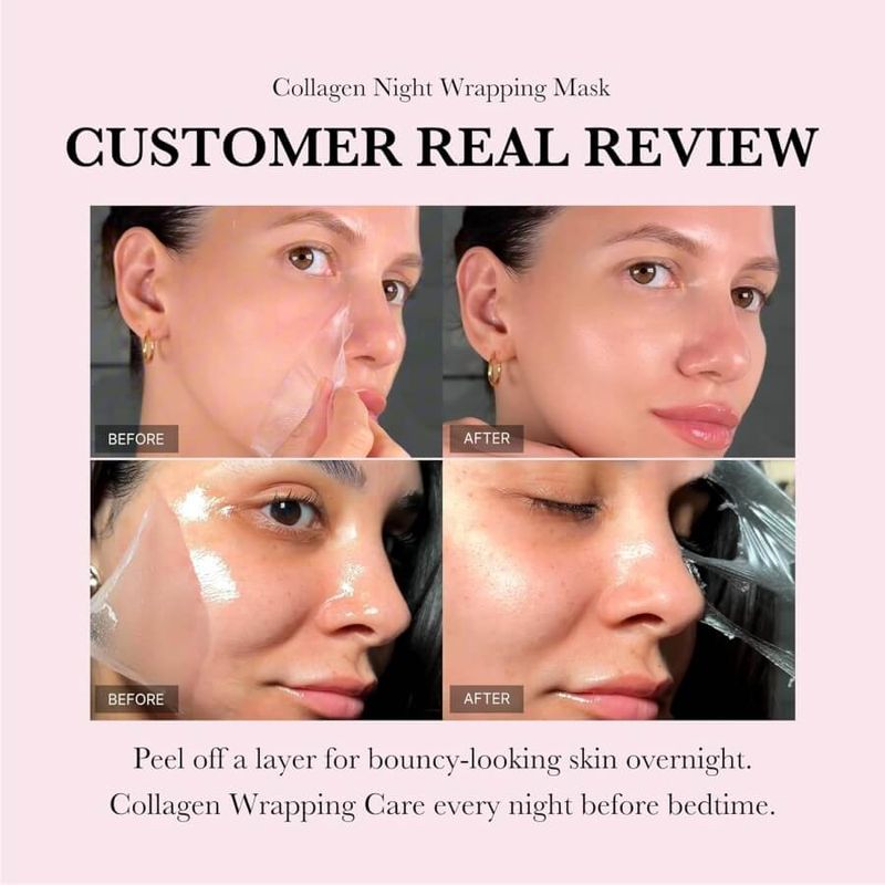 Ночная коллагеновая маска Medicube Collagen Night Wrapping Mask, 75 мл