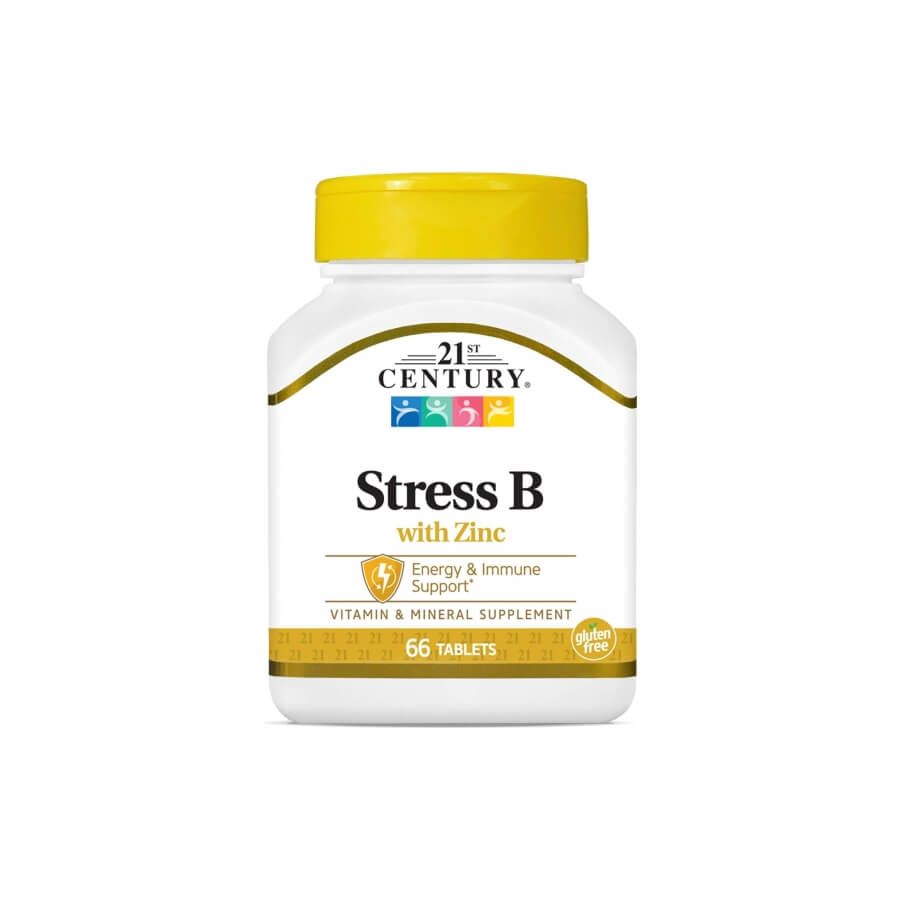 21st Century Stress B with Zinc – комплекс для поддержки нервной системы и иммунитета