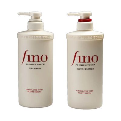 Shiseido Fino Premium Touch Набор для Восстановления Волос (Шампунь + Кондиционер) 550 мл