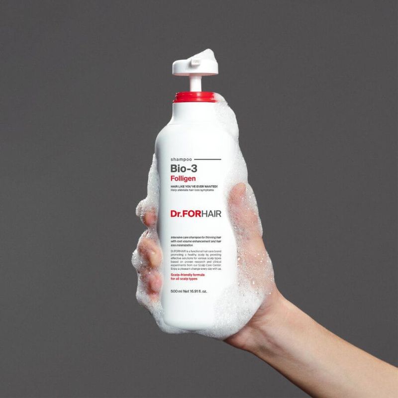 Dr.ForHair Folligen Bio-3 Shampoo 500 мл — шампунь против выпадения волос