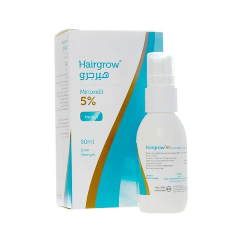 Hairgrow Minoxidil 5% – эффективное средство против выпадения волос у мужчин