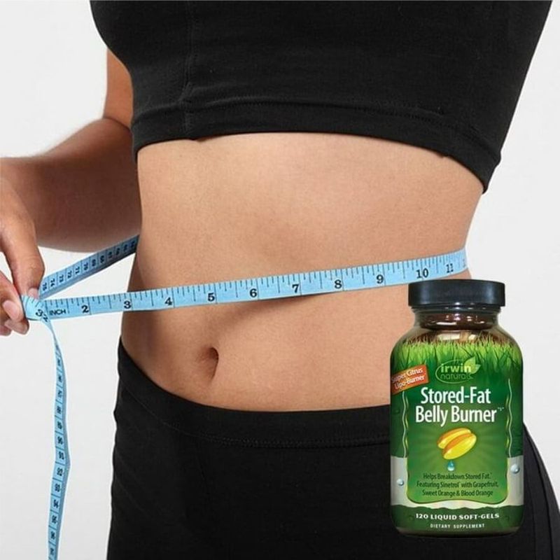 Жиросжигающий комплекс с цитрусовыми экстрактами -Irwin Naturals Stored-Fat Belly Burner