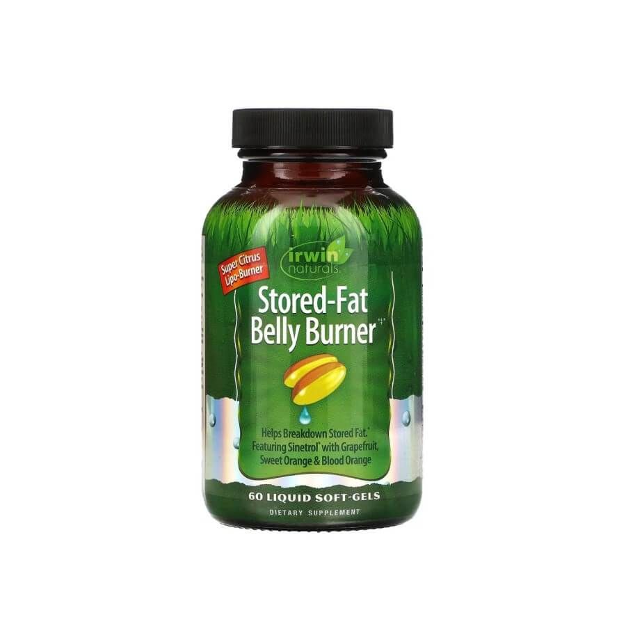 Жиросжигающий комплекс с цитрусовыми экстрактами -Irwin Naturals Stored-Fat Belly Burner
