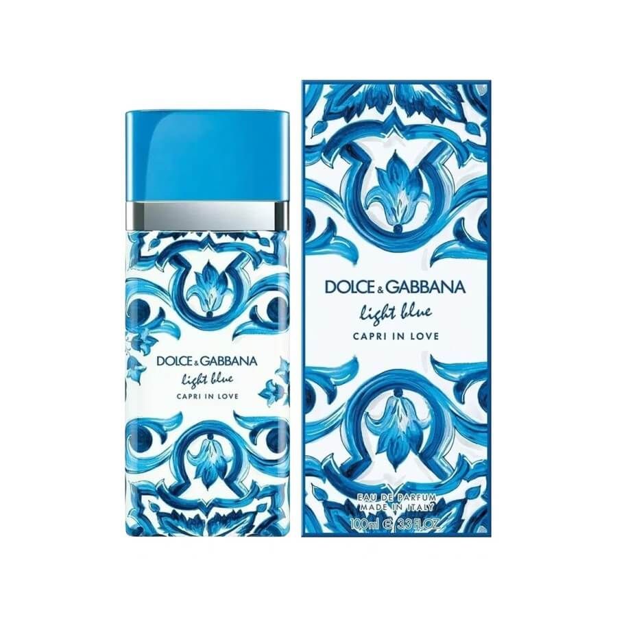 Dolce &amp; Gabbana Light Blue Capri In Love