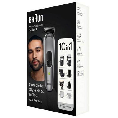 Многофункциональный триммер Braun All-in-One Trimmer 7 10-в-1 для стрижки, бритья и ухода за бородой