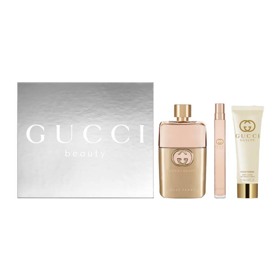 Женский подарочный набор Gucci Guilty Pour Femme Eau De Parfum