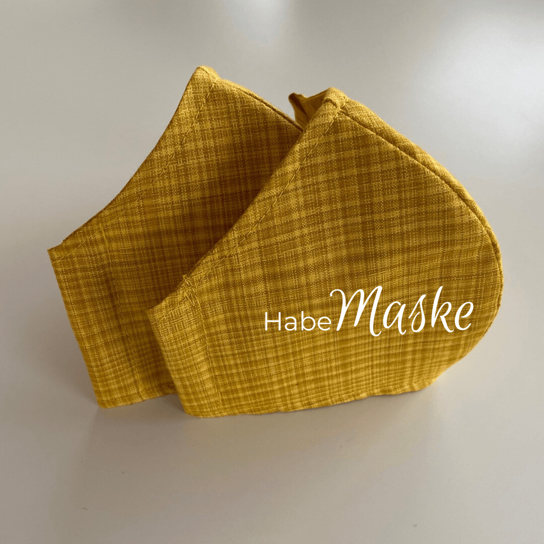 HabeMaske uni/gelb