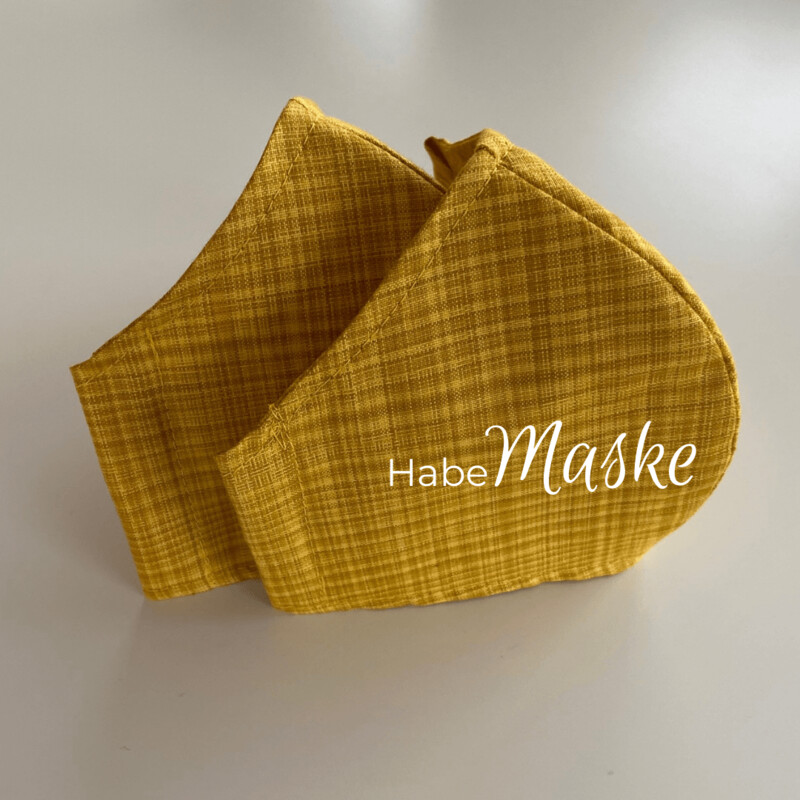 HabeMaske uni/gelb
