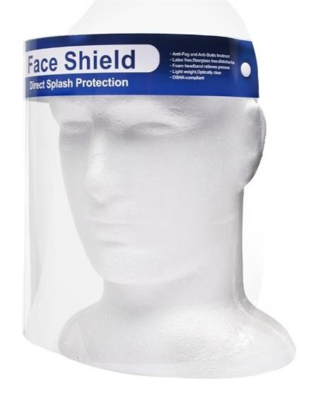 PPE - Face Shield/Visor (25) 
Free delivery, VAT incl.