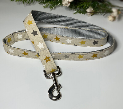 Mustard And Grey Star Lead