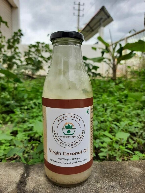 Virgin Coconut Oil (ಹಸಿ ಕೊಬ್ಬರಿ ಎಣ್ಣೆ)
