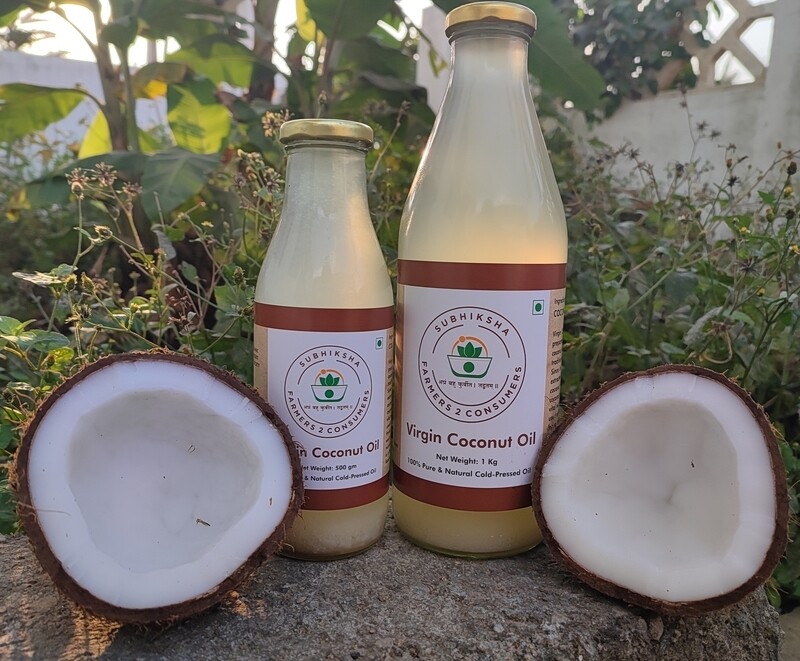 Virgin Coconut Oil (ಹಸಿ ಕೊಬ್ಬರಿ ಎಣ್ಣೆ)