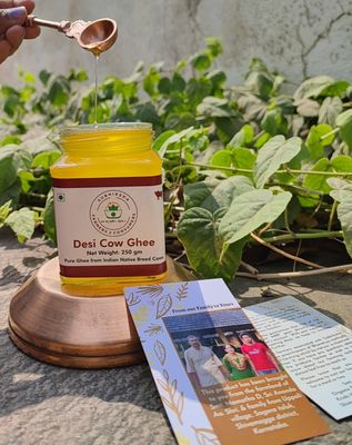 Desi Cow Ghee (ದೇಸಿ ಆಕಳ ತುಪ್ಪ) Desi Cow Ghee (ದೇಸಿ ಆಕಳ ತುಪ್ಪ)