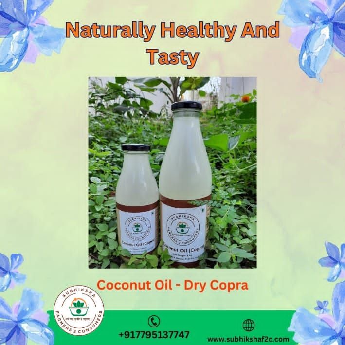 Coconut Oil - Dry Copra (ಕೊಬ್ಬರಿ ಎಣ್ಣೆ)