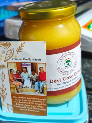 Desi Cow Ghee (ದೇಸಿ ಆಕಳ ತುಪ್ಪ)