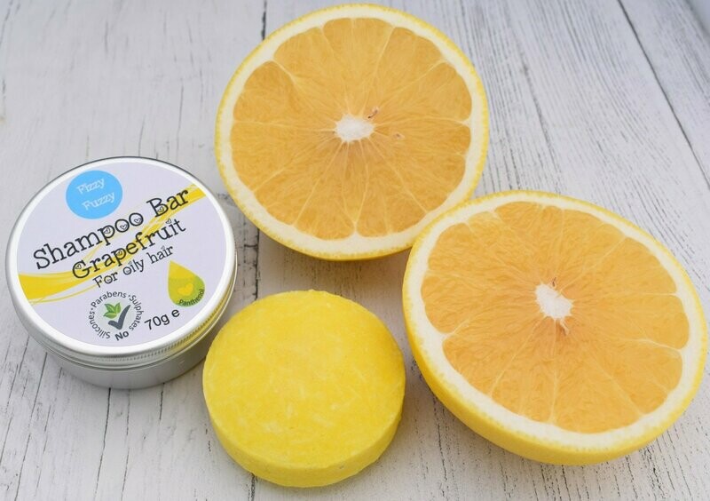 Grapefruit Shampoo Bar.  For oily hair.