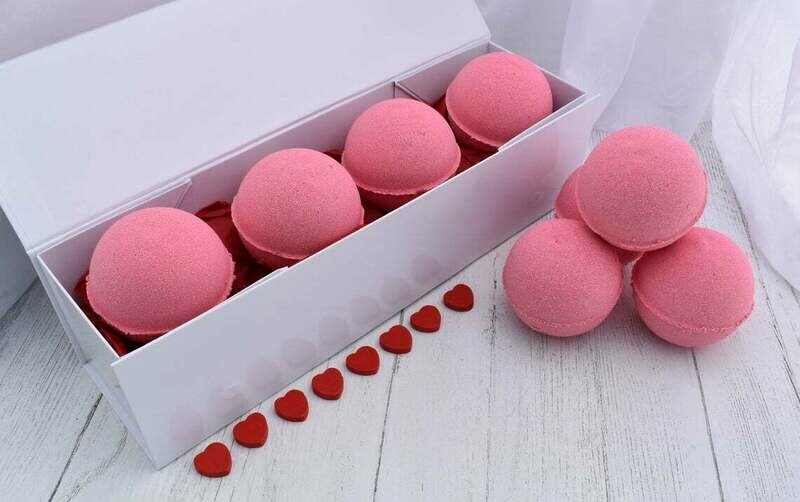 Very Berry Bath Bombs