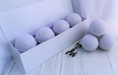 Lovely Lavender Bath Bombs