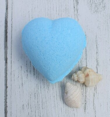 Blue Ocean Mini Heart Bath Bomb