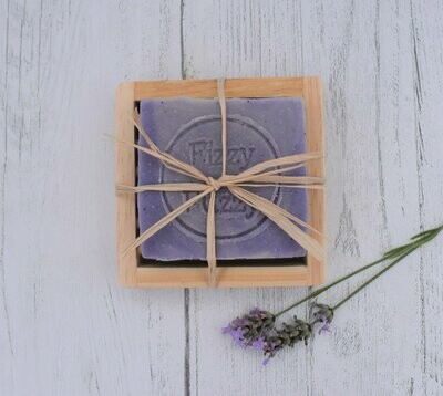 Lovely Lavender Soap and Soap Dish
