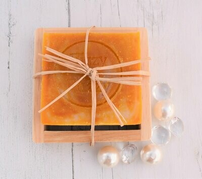Sparkling Fizz & Clementine Soap and Soap Dish