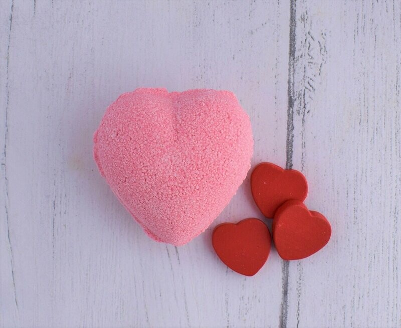 Very Berry Mini Heart Bath Bomb