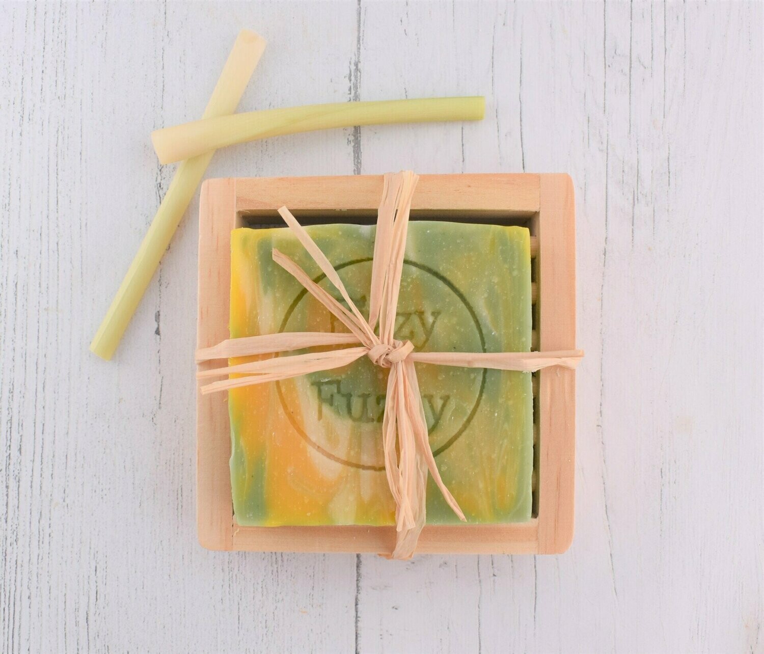 Lemongrass Soap and Soap Dish