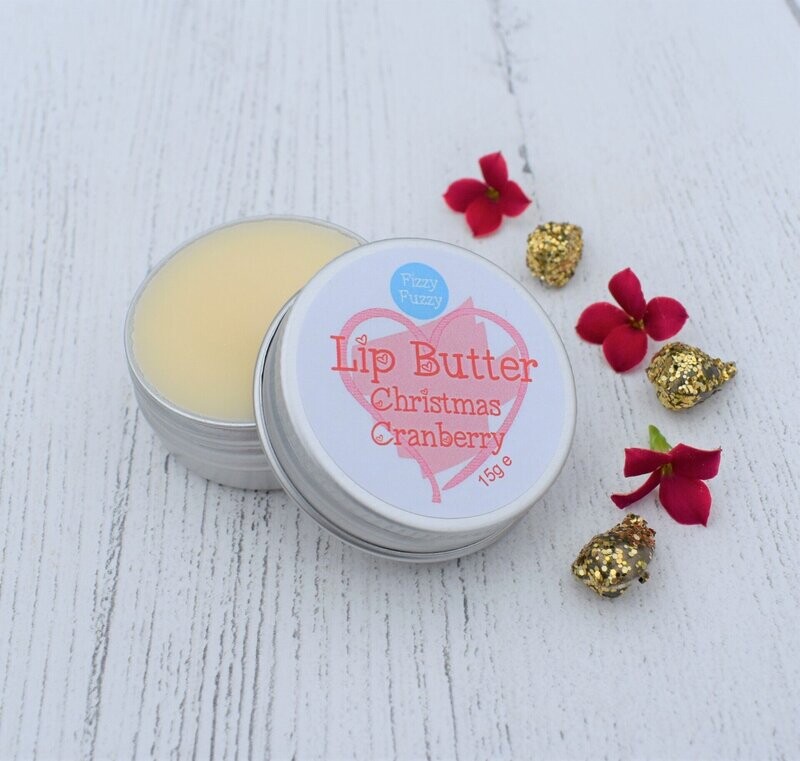 Christmas Cranberry Lip Butter