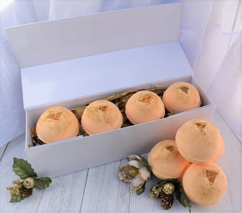 Sparkling Fizz  & Clementine Bath Bombs