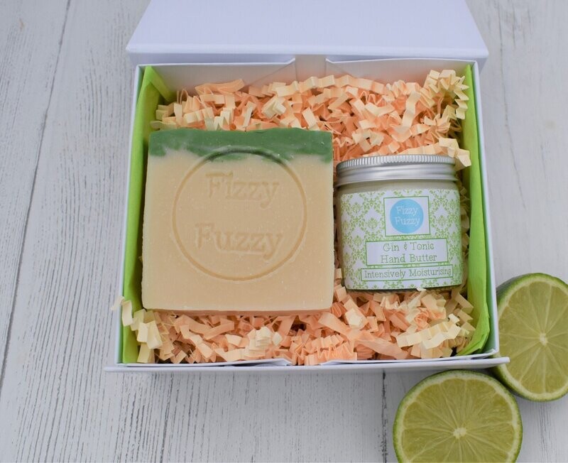 Gin & Tonic Soap & Hand Butter Duo Gift Box