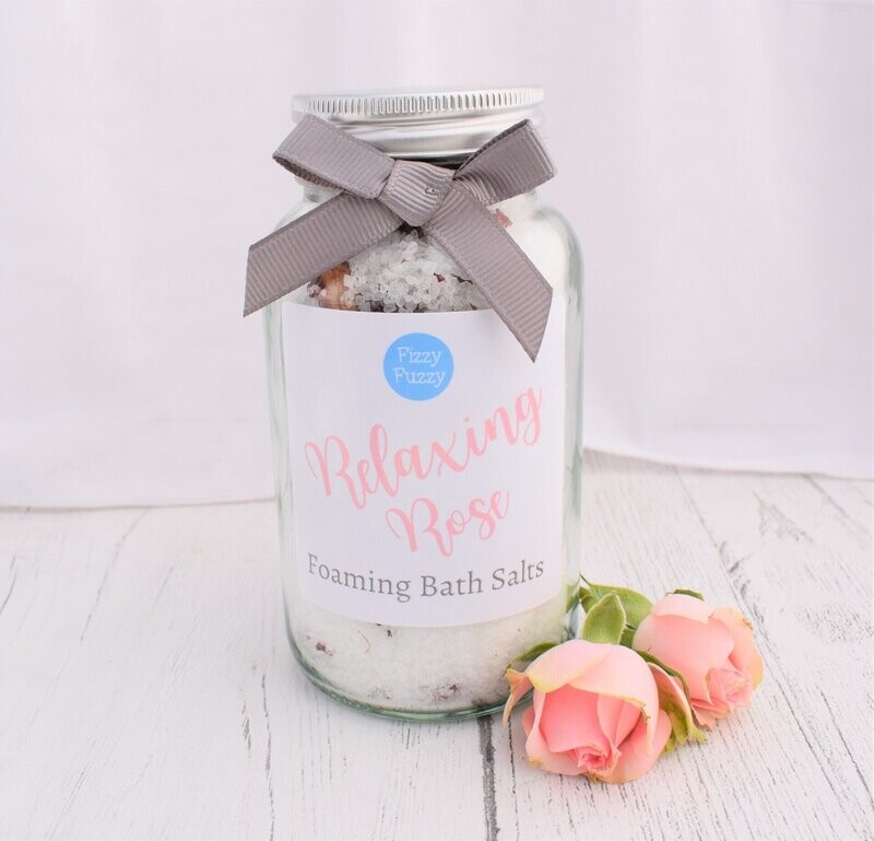 Relaxing Rose Luxury Foaming Bath Salts