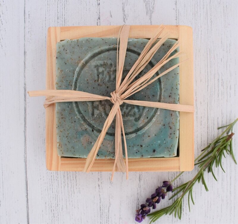 Gardener's Therapy Soap and Soap Dish