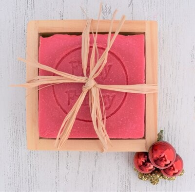 Christmas Cranberry Soap and Dish