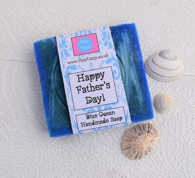 Father's Day Blue Ocean Soap